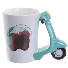 3d Ceramic Scooter Coffee Mug In 2020 Mugs Cool Mugs Ceramic Mugs