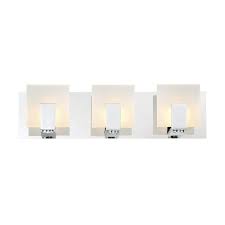 Patriot Lighting Alexis Chrome Led 3 Light Vanity Light At Menards