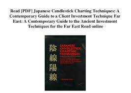 Read Pdf Japanese Candlestick Charting Techniques A