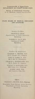 Registered physicians in Pennsylvania /