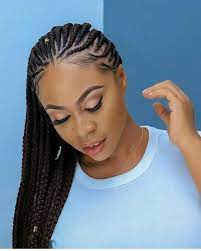 Trendy Hair Braiding Styles Hi Ladies These Are The Best Latest Braiding Hair Tresses De Cheveux Naturels Coiffure Tresse Africaine Coiffure Cheveux Naturels