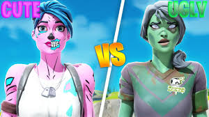The ultimate *thicc* fortnite fashion show! Cute Vs Ugly Fortnite Fashion Show Fire Skin Competition Best Drip Combo Wins Tscoop In