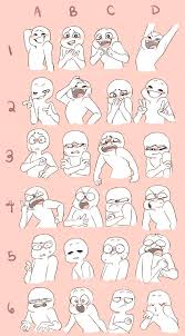 Emotion Meme By Kyatsukki On Deviantart Drawing Expressions Drawing Face Expressions Drawing Challenge