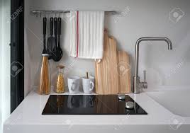 kitchen cabinet in timber laminated
