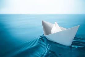 Resultado de imagen de barco de papel