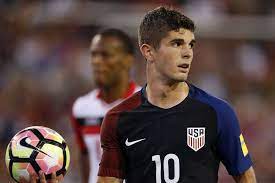 The website contains a statistic about the performance data of the player. The Number 10 Jersey And Christian Pulisic 80 Percent Mental
