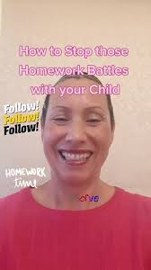 How to Stop those Homework Battles with your Child #peacefulparenting  #peacefulparent #peacefulparentingcoach #peacefulparentingtips  #peacefulparenting101 #homeworkhacks #homeworkbattle ...