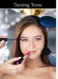 Makeup course for teens, including foundation matching