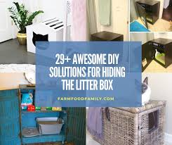 27 useful diy solutions for hiding the litter box. 29 Awesome Diy Ideas And Solutions For Hiding The Litter Box