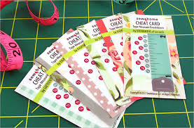 Maybe you would like to learn more about one of these? Measuring Tape Cheat Card Sew4home