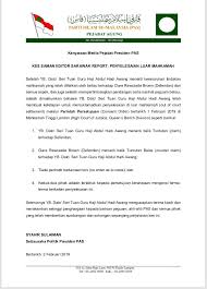 Kes sarawak report pas bertindak. Kenyataan Media Pejabat Presiden Pas Abdul Hadi Awang Facebook