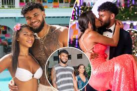 Amaya and Bryan in Love Island