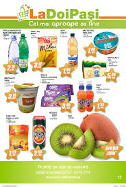 Poti alege dintre o multime de produse la promotie, in functie de preferintele tale. Coperta Catalog La Doi Pasi 22 August 04 Septembrie 2014 Catalog Az