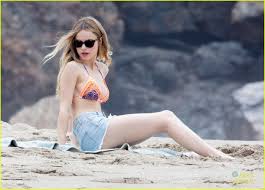 Halston Sage White Bikini Dare questions. Free video