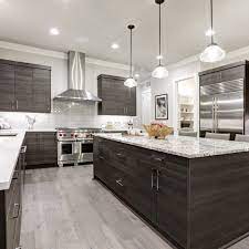There is a very fine line between creating a beautiful, monochromatic space, and having. Grey Kitchen Tile Floor Novocom Top