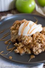 Caramel Apple Crisp Make Ahead
