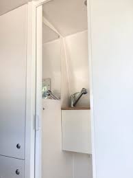 Wetroom With Shower And Toilet In Our Camper Van Overlandys Camper Van Conversion Interior Camper Van