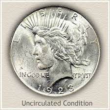 The melt value shown below is how valuable the coin's metal is worth (bare minimum. 1923 Peace Silver Dollar Value Discover Their Worth