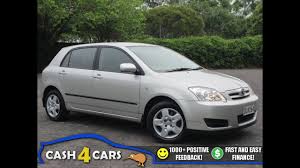 The toyota corolla zr hybrid gets the biggest hatchback boot size because it has a tyre repair kit instead of a spare tyre, wtih 333 litres (vda) of cargo capacity. 2007 Toyota Corolla Gl Nz New Auto Hatchback Cash4cars Sold Youtube
