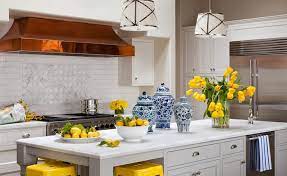 Explore a wide range of the best blue porcelain kitchen on aliexpress to find one that suits you! 25 Classic White Kitchens With Blue White Accessories The Glam Pad