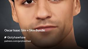 Oscar Isaac Sim + Skin Bundle