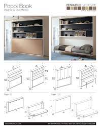 Poppi Book Resource Furniture Wall Beds Murphy Beds Murphy Bed Plans Murphy Bed Diy Resource Furniture