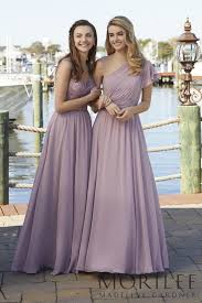 Spring 2018 Bridesmaids Collection From Left To Right Style 21558 In Cheap Long Bridesmaid Dresses Dusty Purple Bridesmaid Dresses Purple Bridesmaid Dresses