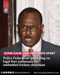 The Police Federation will no longer assist its embattled former chairman  Corporal Rohan James with legal fees in his fight against his interdiction  by the high command of the Jamaica Constabulary Force.