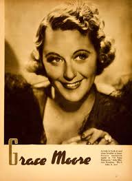 1937 Rotogravure Grace Moore Romance Melvyn Douglas Star Actress Portrait  YMS1