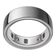Amazon.com: Oura Ring 4 - Silver - Size 8 - Smart Ring - Size First with  Oura Ring 4 Sizing Kit - Sleep Tracking Wearable - Heart Rate - Fitness ...