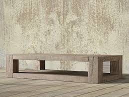 Oiled pine wood coffee table, white by moobelsl oü. Stanley Bespoke Coffee Table Hadley Rose