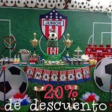 Decoración de fiestas infantiles aprende a organizar y decorar fiestas infantiles económicas, fáciles y originales. Resultado De Imagen Para Fiestas Del Junior De Barranquilla Fiesta De Futbol Decoracion De Fiesta Decoracion De Cumpleanos