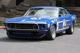 Dan Gurney S 1969 Ford Mustang Boss 302 Trans Am Photo Gallery Ford Mustang Boss 302 Ford Mustang Boss Mustang Boss
