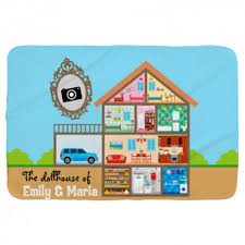 Decoran y nos mantienen calentitos. Manta Collage Dollhouse La Casa De Las Camisetas