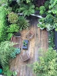 Terrace Garden Lushness Combination Placement Kleiner Hof Garten Design Kleiner Garten Gartendesign Ideen