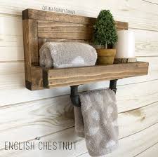 Small Hand Towel Holder Towel Rack Bathroom Decor Towel Etsy Hand Towel Holder Small Hand Towels Kitchen Towel Holder