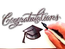 How To Draw Congratulations With Graduation Cap Congratulations Pictures Congratulations Card Congratulations