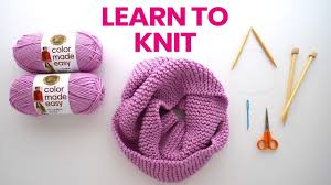 How To Knit A Scarf No Experience Needed Youtube