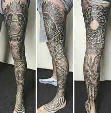 Some people have one tattoo, others have a few on different spots on their body. Mandala Leg Sleeve Leg Sleeve Tattoo Full Leg Tattoos Leg Tattoos