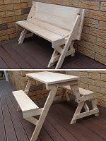 Kids Size 2 In One Bench And Picnic Table Folding Picnic Table Picnic Table Folding Picnic Table Plans