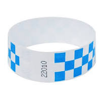 Disposable NFC DuPont Paper Bracelet