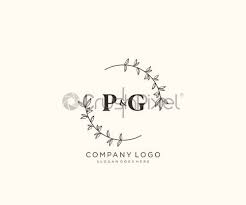 Creative bloq is supported by its audience. Initial Pg Letters Beautiful Floral Feminine Editable Premade Monoline Logo Stock Vector Crushpixel