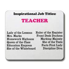 Somehow These Titles Sound So Much Better Funny Job Titles Teacher Humor Teacher