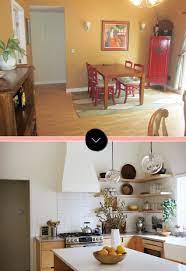 Depending on the look you opt for your kitchen, contemporary or traditional, you can go for a shiny or neutral finish. Before After An 80s Kitchen Gets A Modern Scandinavian Facelift Design Sponge