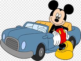 He was created by walt disney and ub iwerks at the walt disney studios in 1928. Mickey Mickey In A Car Hd Png Download 584x440 741508 Png Image Pngjoy