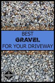 Knocking down wasp nests and spider webs. Best Types Of Gravel For Driveways Gardening Channel