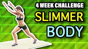 We are all so busy these days, but this worko. How To Get A Slimmer Body 4 Weeks Challenge Youtube