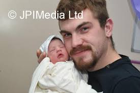 39493652-Photo Neil Cross; Baby Harriet Frances Moon born at Royal Preston  Hospital