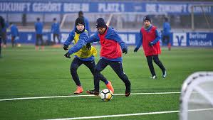 Jetzt zum aktuellen spielplan von hertha bsc! Hertha Bsc Spielt In Der Wabe Dfb Deutscher Fussball Bund E V