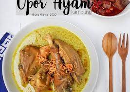 Cara Membuat Opor Ayam Kampung Ayam Memasak
